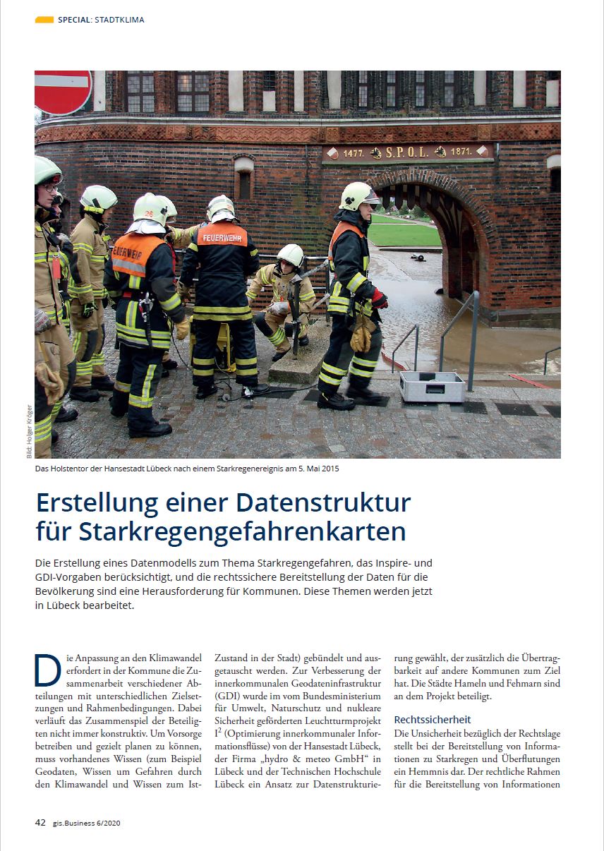 VDE Verlag, gis.Business 06/2020 Artikel